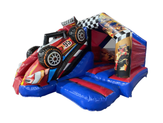 18x12ft 3D Racing Car Front Slide Combi